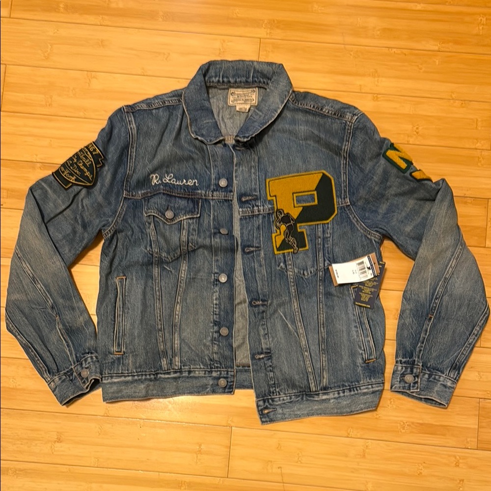 Ralph Lauren Denim Jacket with Patches